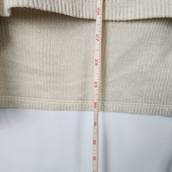 NWT Chelsea & Theodore Waffle Knit Super Soft Sweater M - Picture 6 of 7